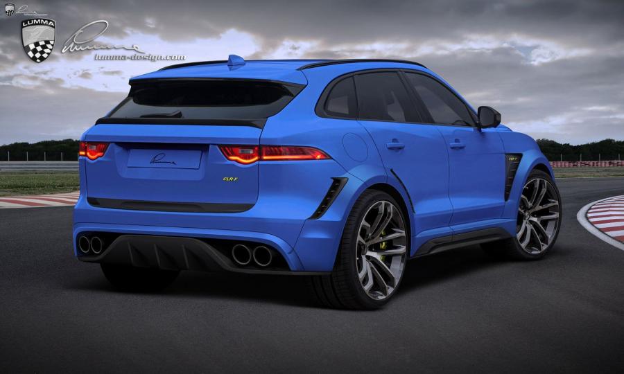  Jaguar F-Pace CLR F by Lumma Design 2016 года  (фото 4 из 4)